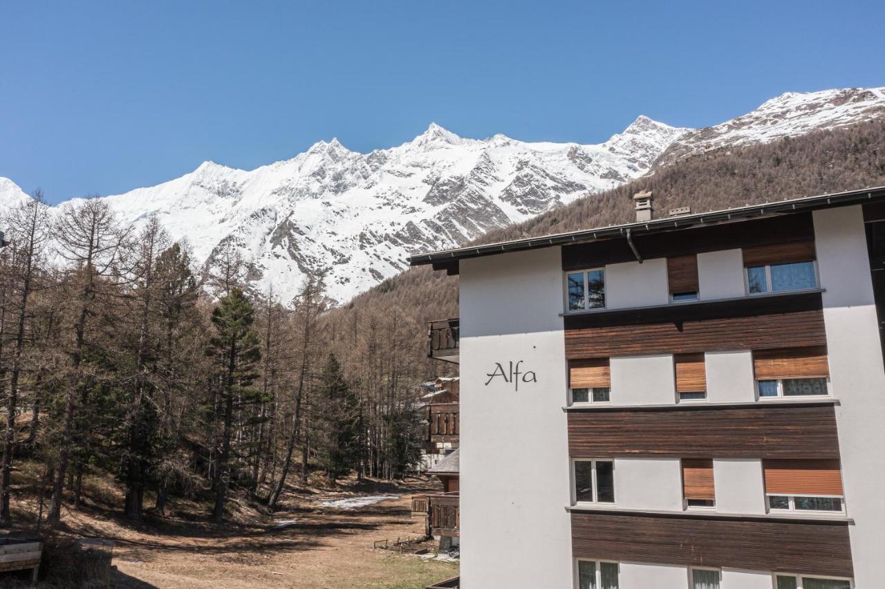 Apartamento Haus Alfa Saas-Fee Exterior foto