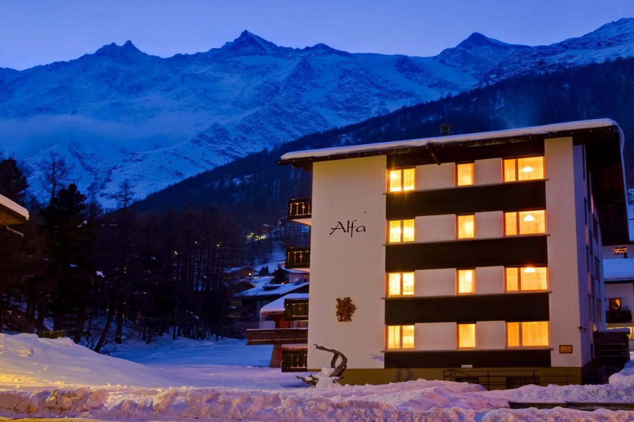 Apartamento Haus Alfa Saas-Fee Exterior foto