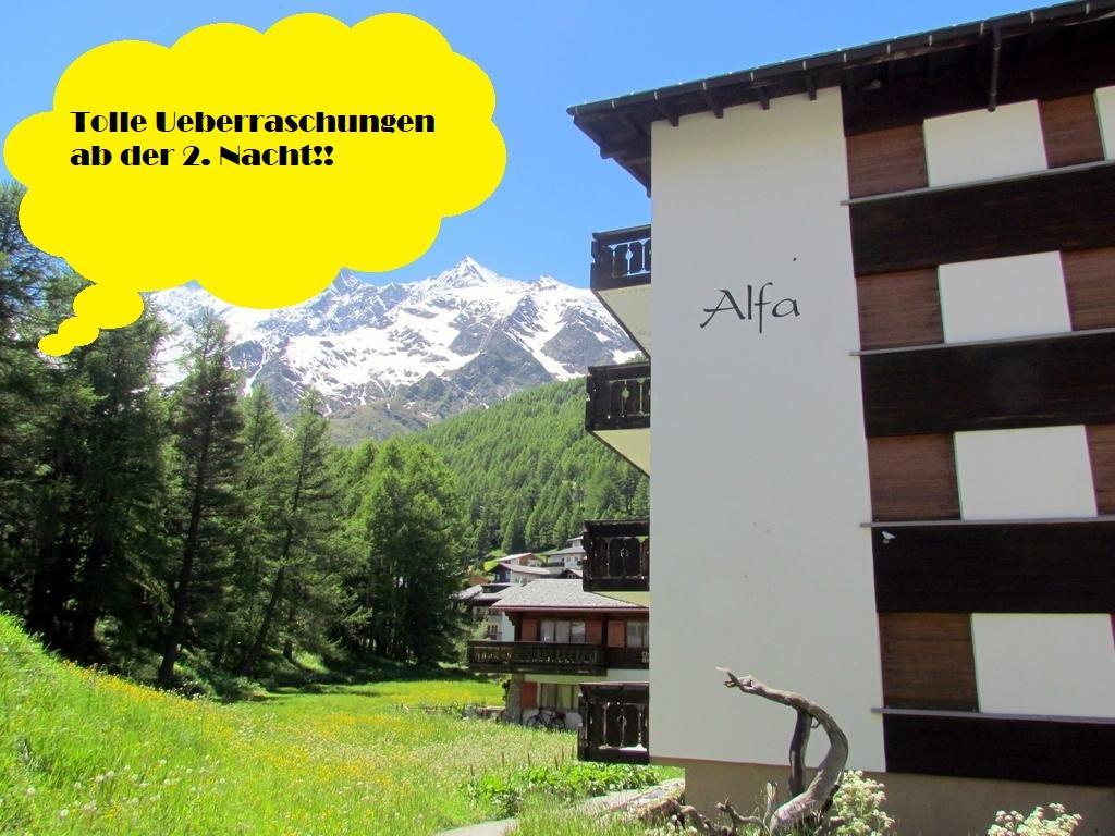 Apartamento Haus Alfa Saas-Fee Exterior foto