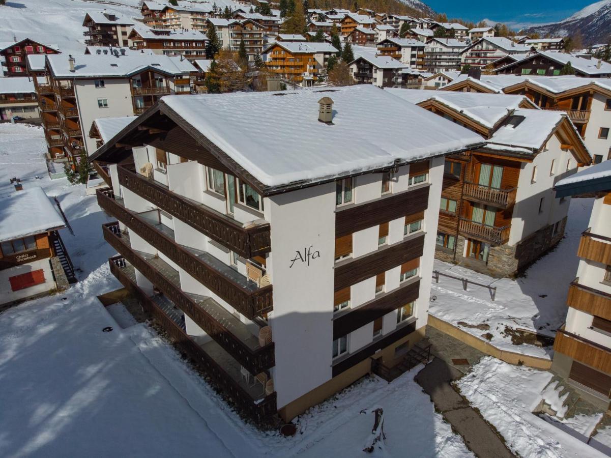 Apartamento Haus Alfa Saas-Fee Exterior foto